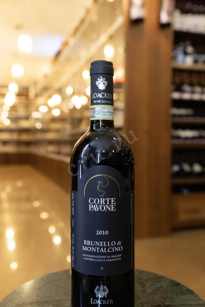 В магазине Крю Профи Corte Pavone Brunello di Montalcino 2010 0.75 л