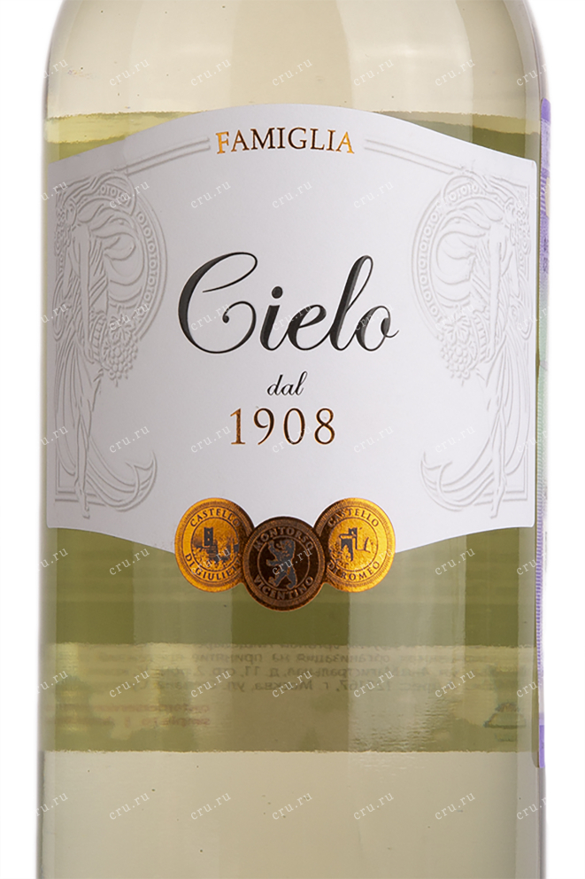 Этикетка вина Cielo e Terra Pinot Grigio 0.75 л