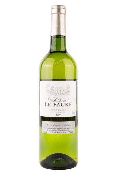 Вино Chateau Le Faure Bordeaux  0.75 л