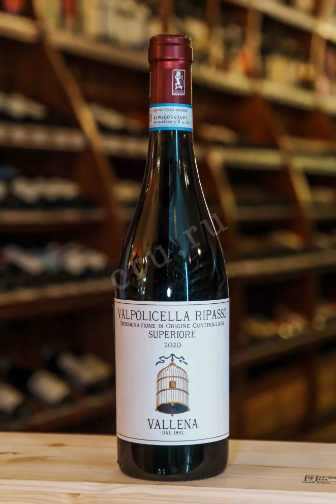 В магазине Крю Профи Valpolicella Ripasso Superiore Vallena 2020 0.75 л