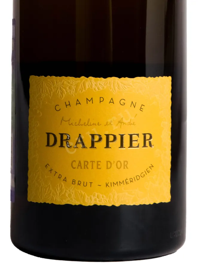 Этикетка Carte d'Or Drappier gift box 2016 0.75 л