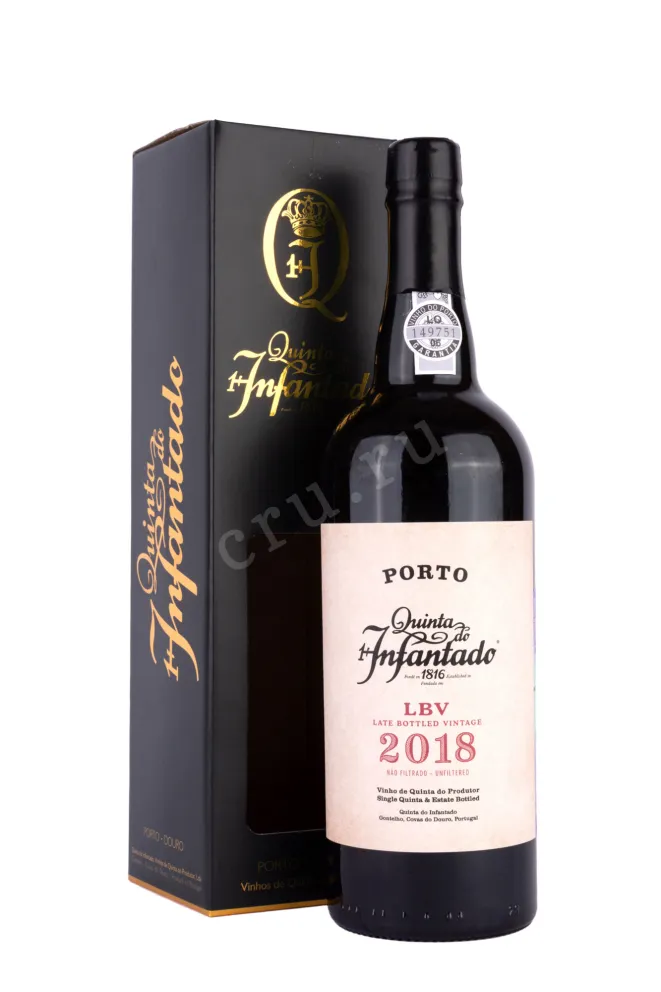 Портвейн Porto LBV Quinta do Infantado gift box 2021 0.75 л