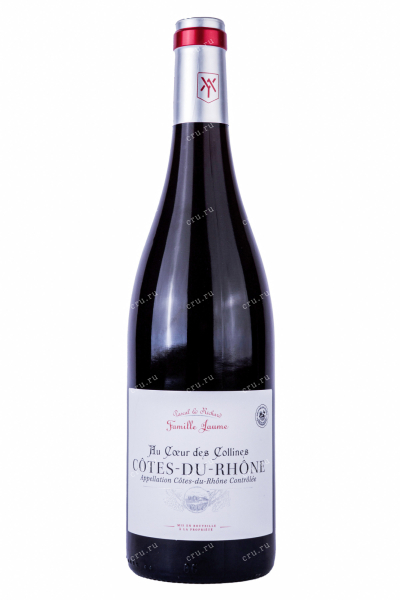 Вино Famille Jaume Au Coeur Des Collines Cotes DuRhone 2021 0.75 л