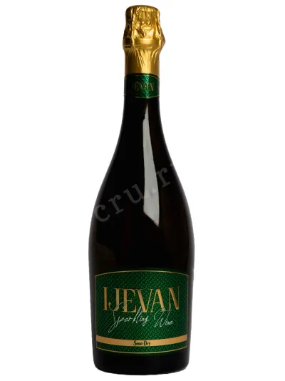 Игристое вино Ijevan White Demi-Sec 2024 0.75 л