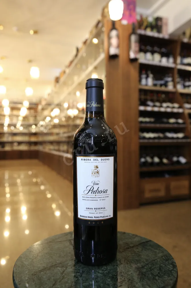 В магазине Крю Профи Vina Pedrosa Gran Reserva Ribera del Duero 2016 0.75 л