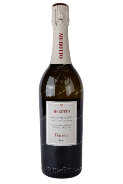 Игристое вино Merotto Bareta Valdobbiadene Prosecco Superiore  0.75 л