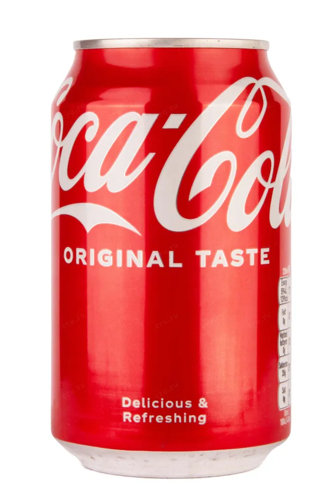 Газированный напиток Coca Cola Original Taste Железная банка 0.33 л