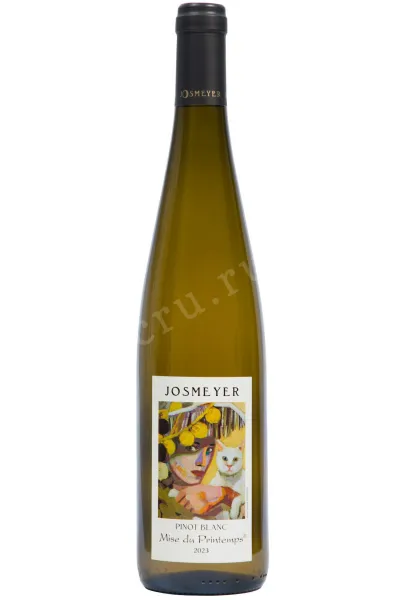 Вино Josmeyer Pinot Blanc Mise du Printemps Alsace AOC 2024 0.75 л