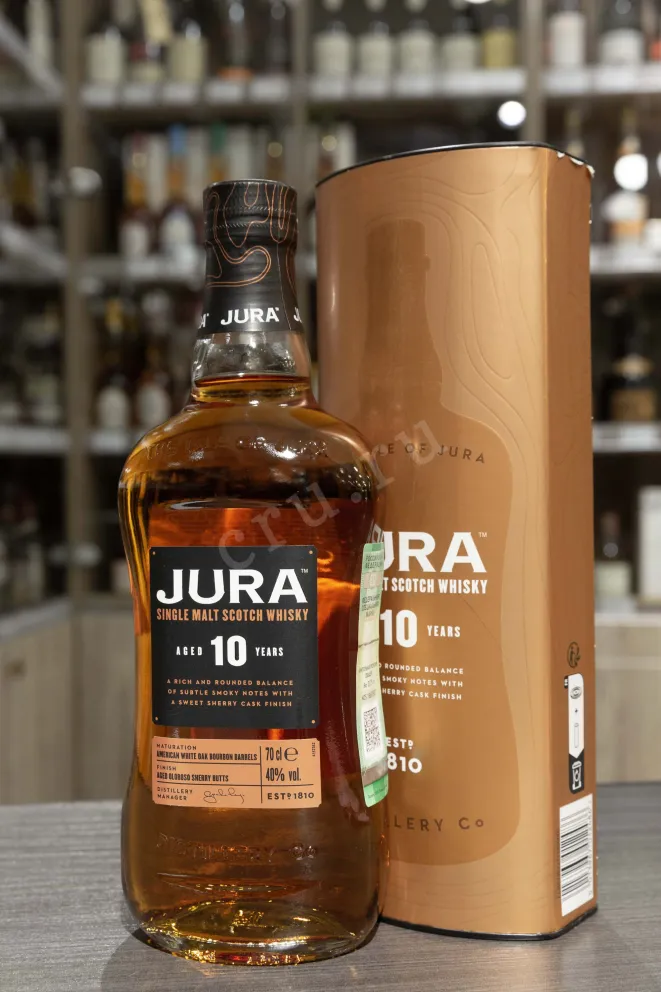 В магазине Крю Профи Jura Aged 10 years in tube 0.7 л