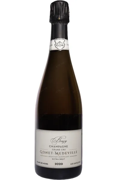 Шампанское Gonet-Medeville Bouzy Les Savelons Blanc de Noirs Grand Cru 2020 0.75 л