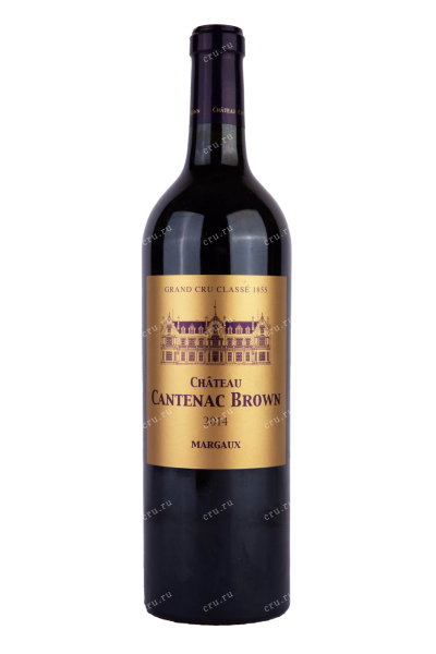 Вино Chateau Cantenac Brown 2014 0.75 л