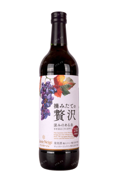 Вино Sainte Neige Tsumitate no Zeitaku Fukaminoaruca 0.72 л