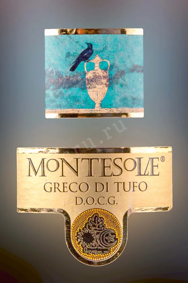 Этикетка Montesolae Greco di Tufo 2022 0.75 л