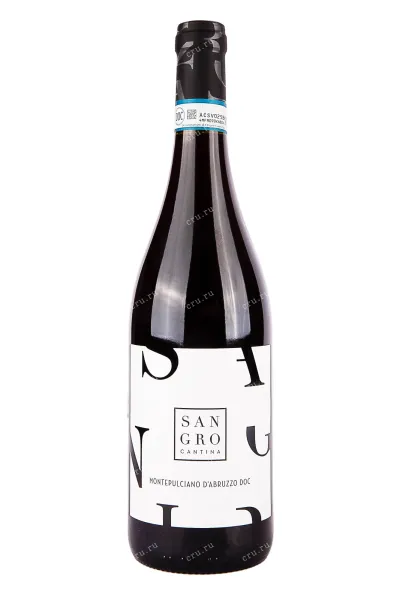 Вино Cantina Sangro Montepulciano d'Abruzzo 2022 0.75 л