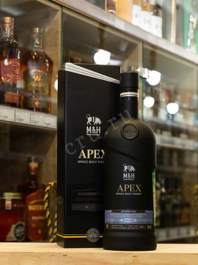 В магазине Крю Профи M&H Apex Fort Red Wine Cask 3 years in gift box 0.7 л