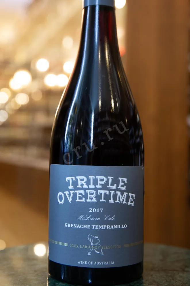 В магазине Крю Профи Triple Overtime Grenach Tempranillo McLaren Vale 2017 0.75 л