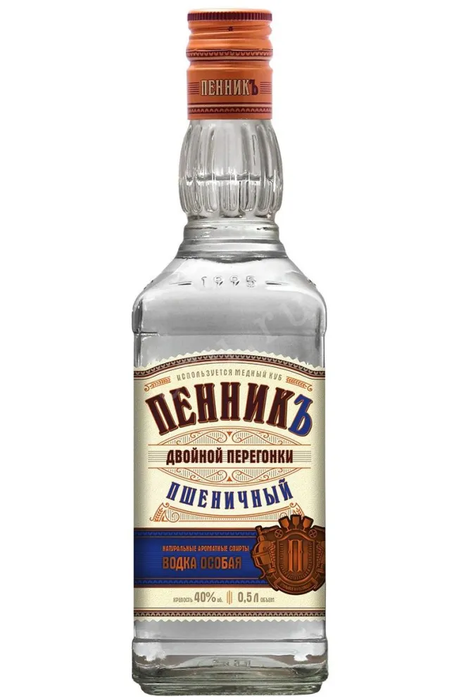 Водка Пенник Двойной Перегонки Пшеничный  0.5 л