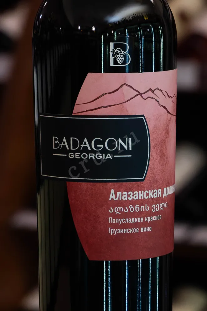В магазине Крю Профи Badagoni Alazani Valley Red 2024 0.75 л