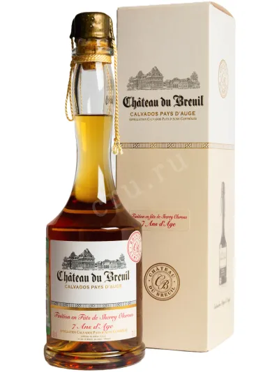 Кальвадос Chateau du Breuil Finition en Futs d Sherry Oloroso 7 Ans d’Age in gift box   0.7 л