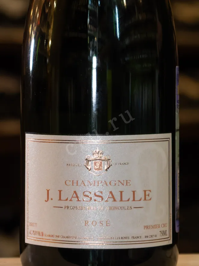 В магазине Крю Профи J. Lassalle Premier Cru Chigny-les-Roses Reserve des Grandes Annee Rose Brut 2017 0.75 л