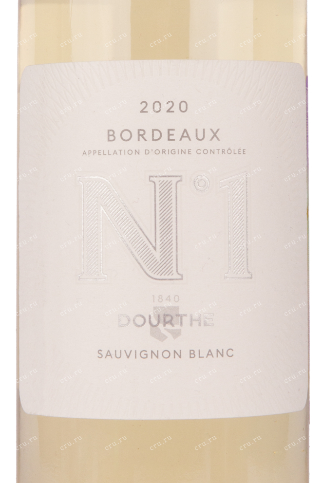 Этикетка вина Dourthe №1 Bordeaux 0.75 л