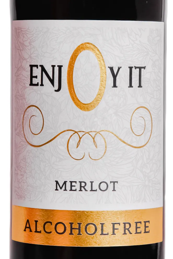 Этикетка Peter Mertes enjOy it Merlot Alcohol Free 2024 0.75 л