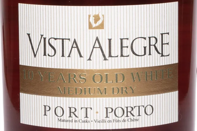 Этикетка Porto Vista Alegre 10 years wooden box 2014 0.5 л