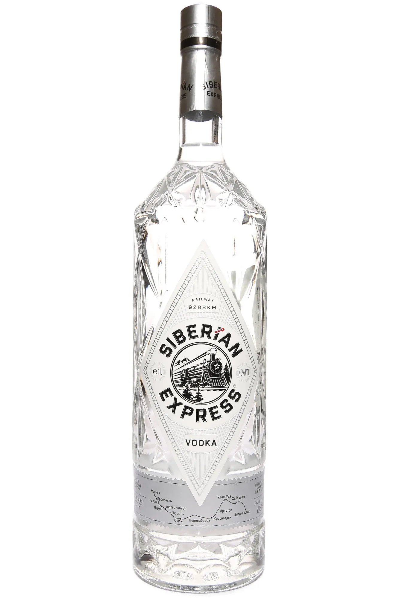 Фото — Водка Сибирский Экспресс  1 л