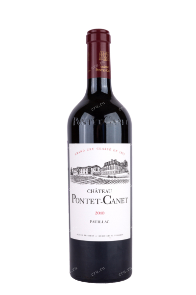 Вино Chateau Pontet-Canet Grand Cru Classe Pauillac  2010 0.75 л