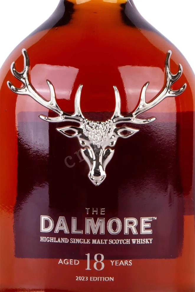 Этикетка Dalmore 18 years 0.7 л