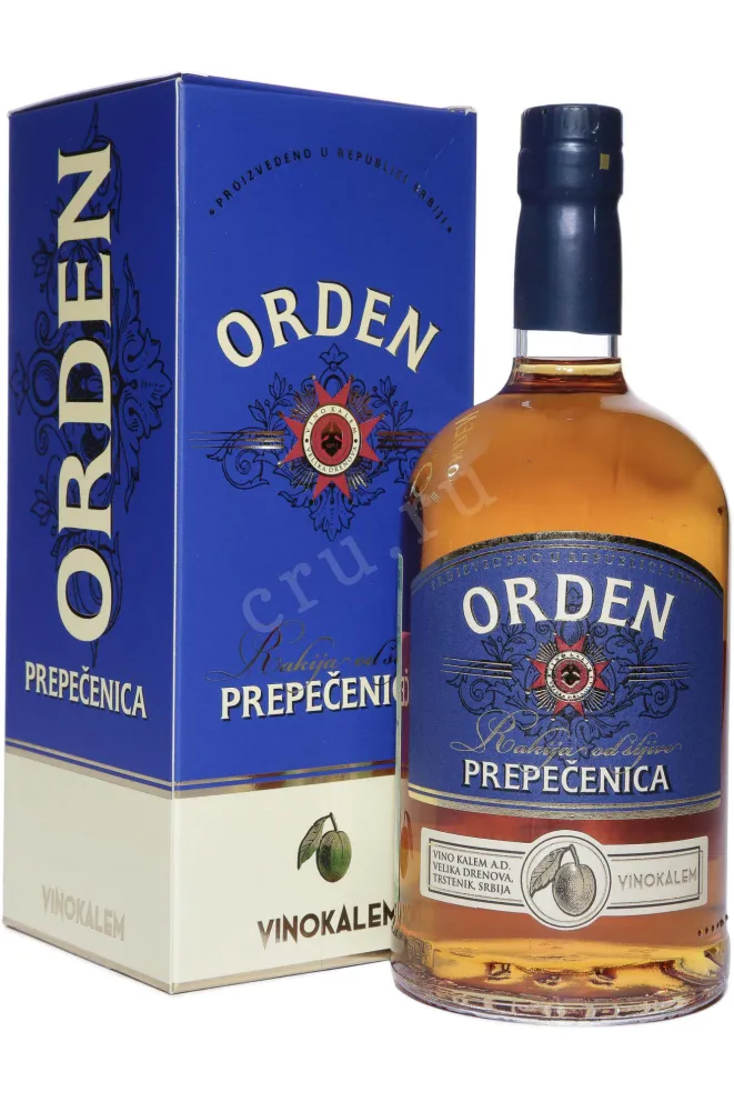 Ракия Orden Prepecenica in gift box  0.7 л