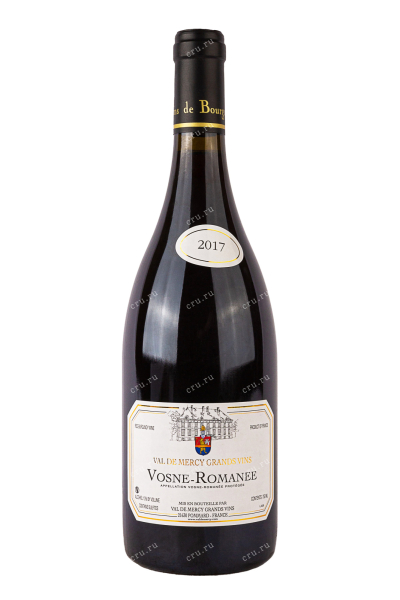 Вино Domaine Du Chateau Du Val De Mercy Vosne Romanee 2017 0.75 л