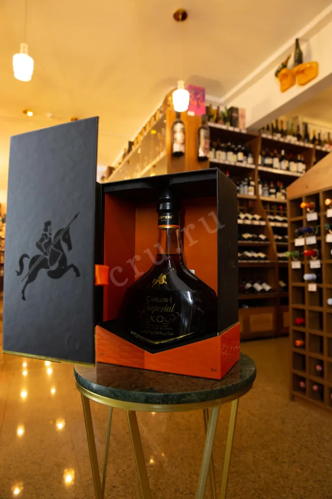 В магазине Крю Профи Carlos I Imperial XO in gift box 0.7 л