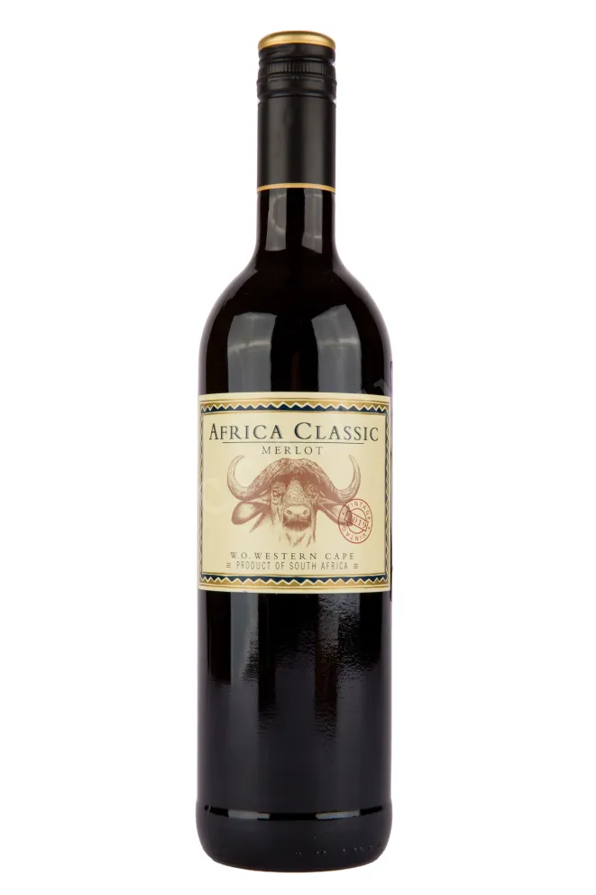 Вино Africa Classic Merlot 2019 0.75 л