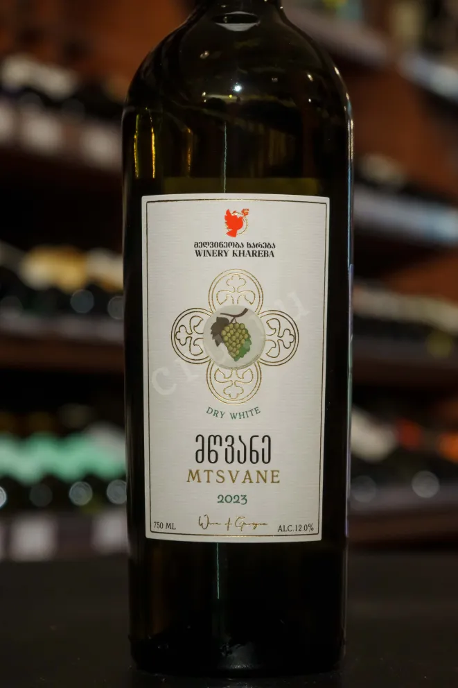 В магазине Крю Профи Winery Khareba Mtsvane 2023 0.75 л