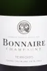 Этикетка Bonnaire Terroirs Grand Cru Blanc De Blancs in wooden box 2017 3 л