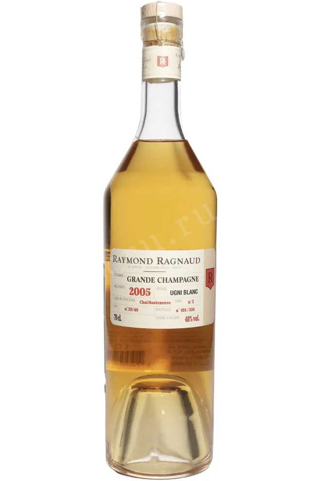 Бутылка Raymond Ragnaud Millesime Grande Champagne in gift box 2005 0.7 л