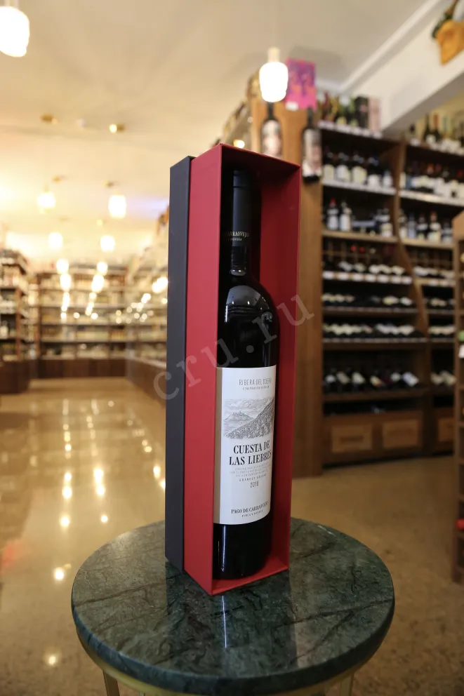 В магазине Крю Профи Pago de Carraovejas Cuesta de Las Liebres Ribera del Duero DO 2018 0.75 л