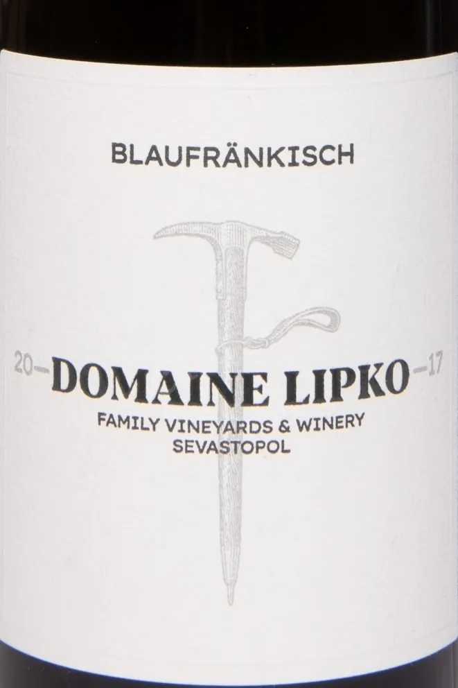Этикетка Domaine Lipko Blaufrankisch 2023 0.75 л
