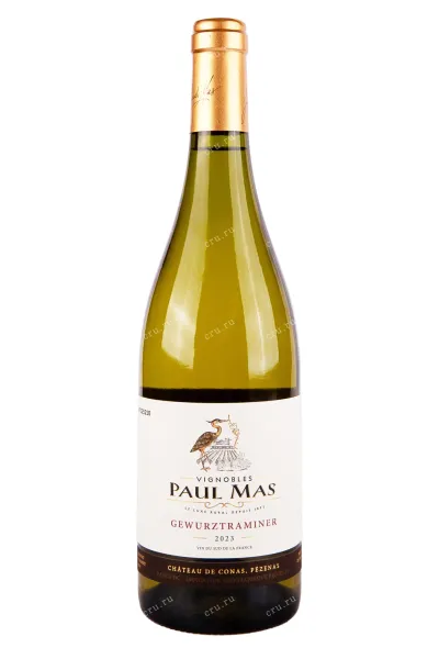 Вино Paul Mas Gewurztraminer Pays d'Oc 2023 0.75 л