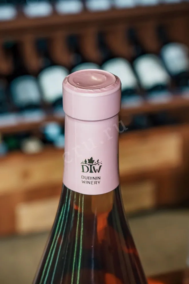 Пробка Dubinin Winery Rose Merlot 2022 0.75 л