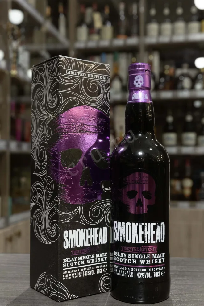 В магазине Крю Профи Smokehead Twisted Stout in gift box 0.7 л