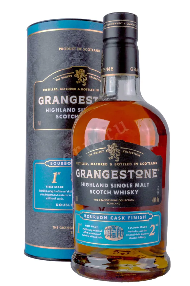 Виски Grangestone Bourbon Cask Finish in tube   0.7 л