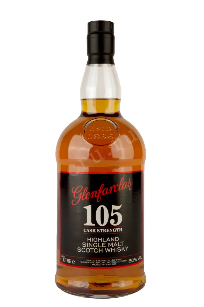 Этикетка Glenfarcas 105 10 years 0.7 л