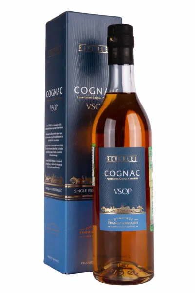 Коньяк Reve Bleu VSOP in gift box  0.5 л
