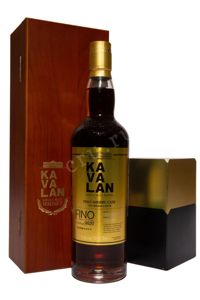 Виски Kavalan Solist Fino Sherry Cask gift box  0.7 л