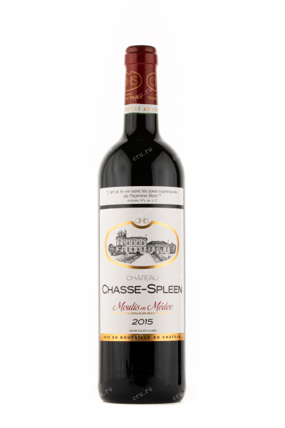 Вино Chateau Chasse-Spleen Moulis-en-Medoc 2015 0.75 л