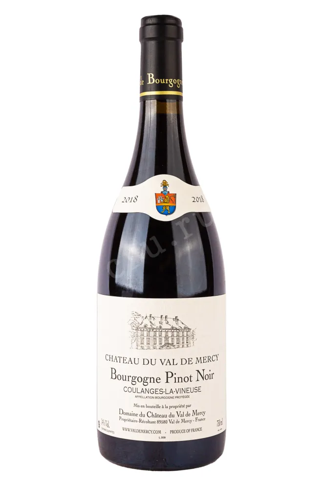 Вино Domaine Du Chateau Du Val De Mercy Bourgogne Coulanges 2019 0.75 л