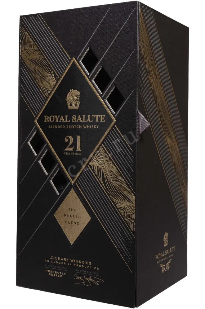 Подарочная коробка Chivas Regal Royal Salute Peated Blend 21 Years Old 0.7 л