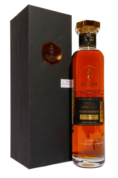 Коньяк Dupuy Hors d Age Grande Champagne in gift box  0.7 л